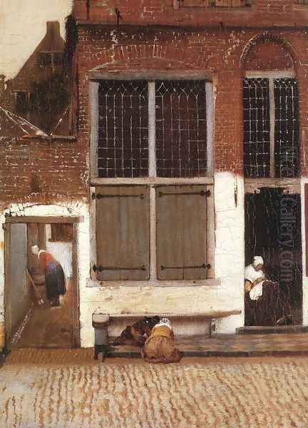 The Little Street (detail-3) 1657-58 - view 1