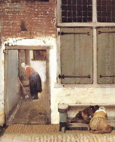 The Little Street (detail-2) 1657-58 - view 1