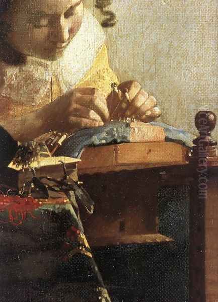 The Lacemaker (detail-1) 1669-70 - view 1