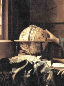 The Astronomer (detail) c. 1668 by Jan Vermeer Van Delft