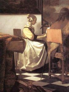 The Concert [detail: 1] by Jan Vermeer Van Delft