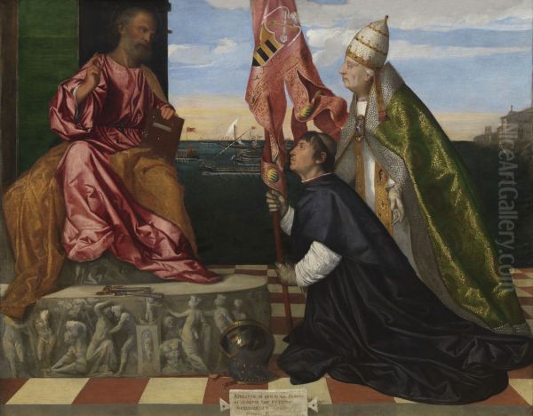 Pope Alexander IV Presenting Jacopo Pesaro To St Peter - view 1