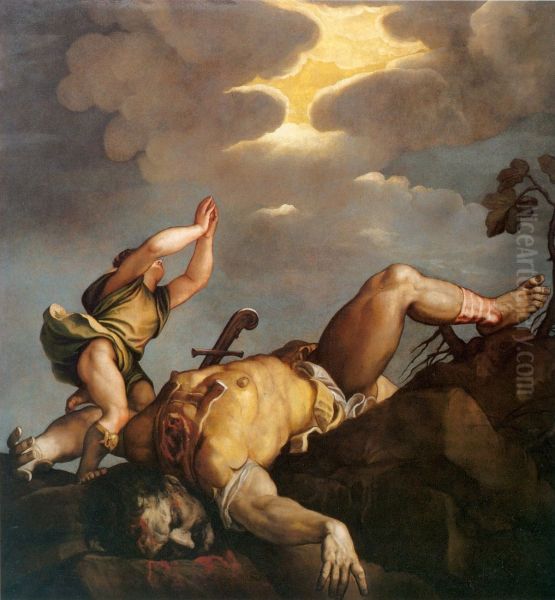 David and Goliath - view 1