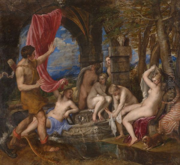 Diana and Actaeon 1559 - view 1