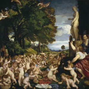 The Worship of Venus by Tiziano Vecellio (Titian)