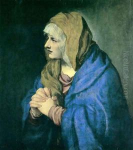 Mater Dolorosa (with clasped hands) 1550