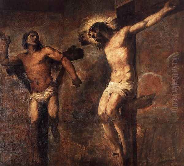 Christ and the Good Thief - view 1