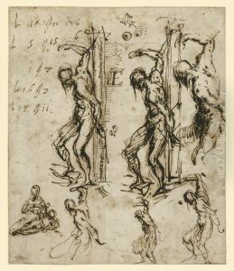 Studies of Saint Sebastian