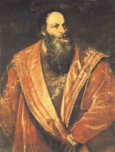 Portrait of Pietro Aretino 1545