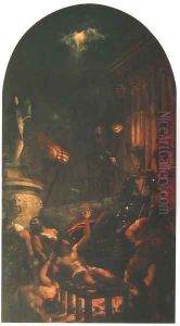 Martyrdom of St. Lawrence by Tiziano Vecellio (Titian)