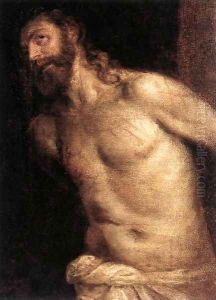 The Scourging of Christ c. 1560 by Tiziano Vecellio (Titian)