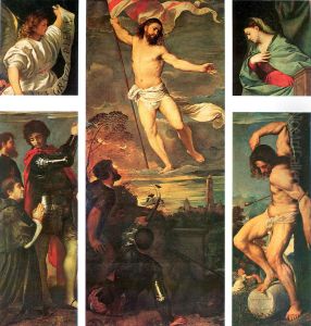 Polyptych of the Resurrection 1520-22 by Tiziano Vecellio (Titian)