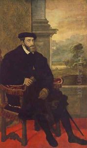 Portrait of Charles V Seated 1548
