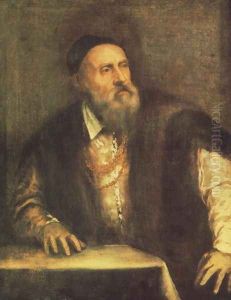 Self-Portrait c. 1562 by Tiziano Vecellio (Titian)