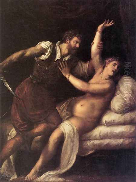 Tarquin and Lucretia - view 1