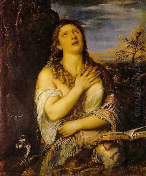 Penitent Mary Magdalen 1560s - view 1