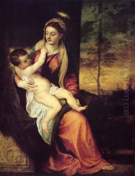 Mary with the Christ Child - view 1