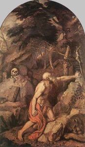 St Jerome c. 1560 by Tiziano Vecellio (Titian)