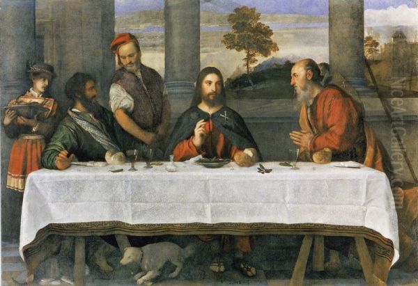 Supper at Emmaus - view 1