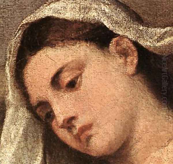 Madonna with Saints and Members of the Pesaro Family (detail-2) 1519-26 - view 1