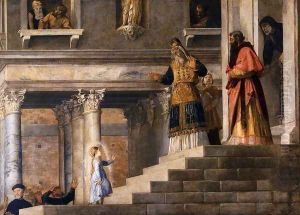 Presentation of the Virgin at the Temple (detail 3)