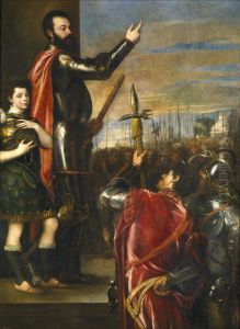 The Speech of Alfonso d'Avalo