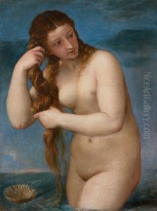 Venus Anadyomene by Tiziano Vecellio (Titian)