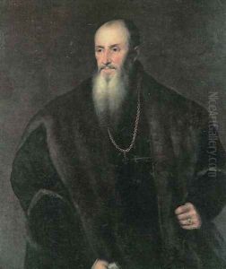 Portrait of Nicolas Perrenot of Granvelle by Tiziano Vecellio (Titian)