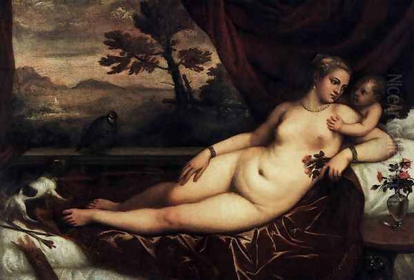 Venus and Cupid - view 1