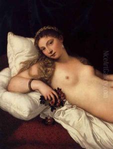 Venus of Urbino (detail 1) by Tiziano Vecellio (Titian)