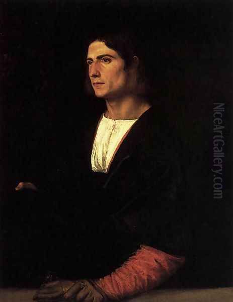 Young Man with Cap and Gloves - view 1