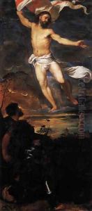 Polyptych of the Resurrection, Resurrection by Tiziano Vecellio (Titian)