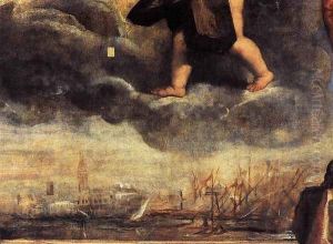 Doge Antonio Grimani Kneeling Before the Faith (detail 2)