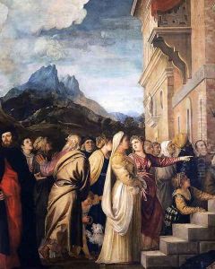 Presentation of the Virgin at the Temple (detail 2)