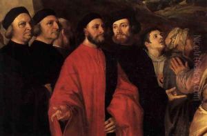 Presentation of the Virgin at the Temple (detail 6) by Tiziano Vecellio (Titian)