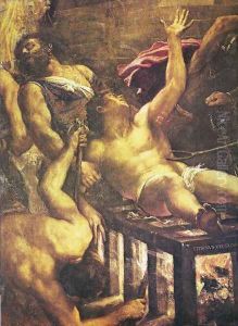 Martyrdom of St. lorenzo (detail)