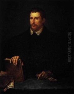Portrait of Ippolito Riminaldi 2 by Tiziano Vecellio (Titian)