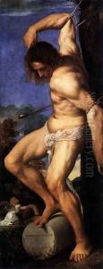 Polyptych of the Resurrection St Sebastian