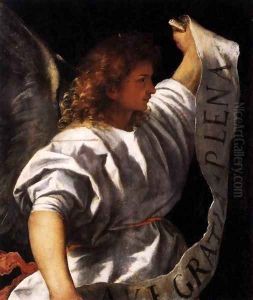 Polyptych of the Resurrection Archangel Gabriel