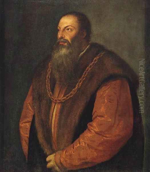 Pietro Aretino 1548 - view 1