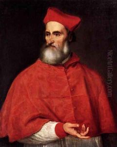 Portrait of Pietro Bembo 2 by Tiziano Vecellio (Titian)
