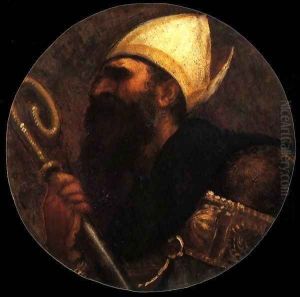 St Augustine 2 by Tiziano Vecellio (Titian)