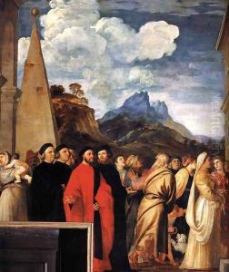 Presentation of the Virgin at the Temple (detail) 2