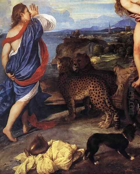 Bacchus and Ariadne (detail) - view 1