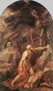 St Jerome 3 by Tiziano Vecellio (Titian)