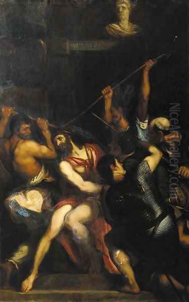 The mocking of Christ - view 1