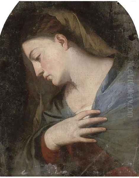 The Virgin Annunciate, a fragment - view 1