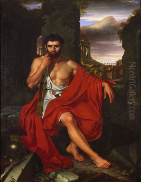 Caius Marius amid the Ruins of Carthage by John Vanderlyn
