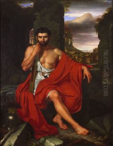 Caius Marius amid the Ruins of Carthage by John Vanderlyn