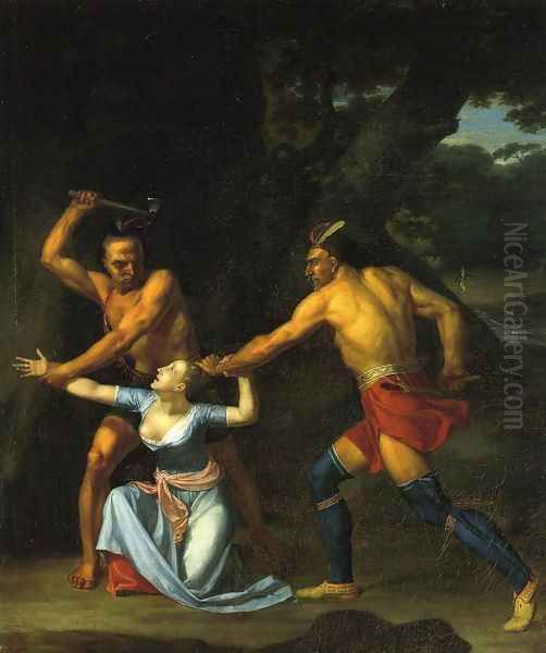 The Death of Jane McCrea 1804 by John Vanderlyn